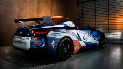 ب ام و i8‌ روداستر خودروی ایمنی مسابقات فرمول E فصل 2019